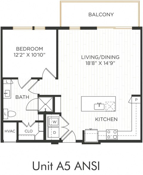 Astra Avery Ranch Apartments A5 ANSI Floor Plan